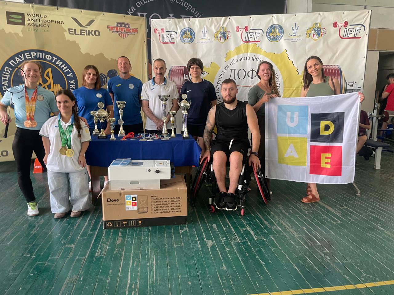 Unterstuetzung ukrainischer Paralympionikinnen und Paralympioniken